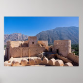Nakhl Fort, Oman Poster (Voorkant)