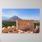 Nakhl Fort, Oman Poster (Voorkant)