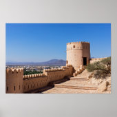 Nakhl Fort, Oman Poster (Voorkant)