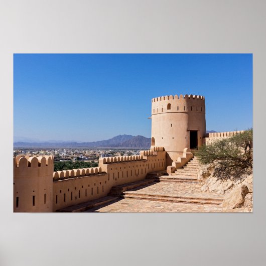 Nakhl Fort, Oman Poster (Voorkant)