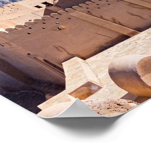 Nakhl Fort, Oman Poster (Hoek)