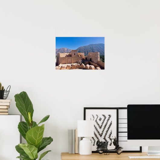 Nakhl Fort, Oman Poster (Thuiskantoor)