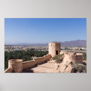 Nakhl Fort, Oman Poster