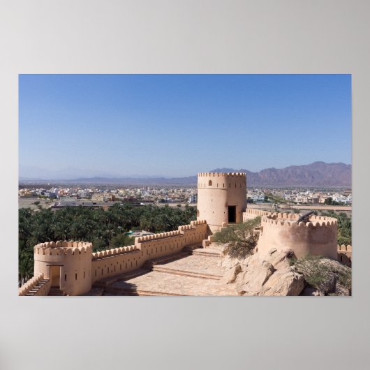 Nakhl Fort, Oman Poster (Voorkant)