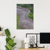 Nakijin Castle Wall Poster (Thuiskantoor)