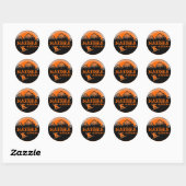 Nakiska Alberta Canada oranje snowboard stickers (Vel)