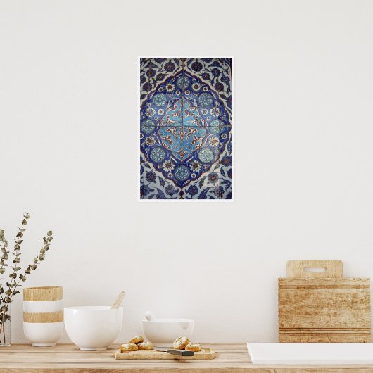Nakkashi Pattern Poster (Keuken)