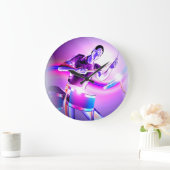 Nakloppen — Paarse drummer Grote Klok (Huis)