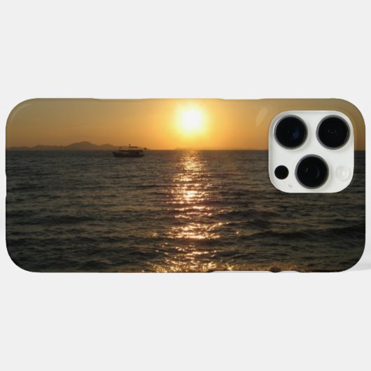 Naklua Beach Sunset ... Pattaya, Chonburi, Thailan Case-Mate iPhone Case (Achterkant (horizontaal))