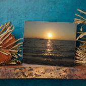 Naklua Beach Sunset ... Pattaya, Chonburi, Thailan Fotoplaat (Zijkant)