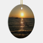 Naklua Beach Sunset ... Pattaya, Chonburi, Thailan Keramisch Ornament (Rechts)