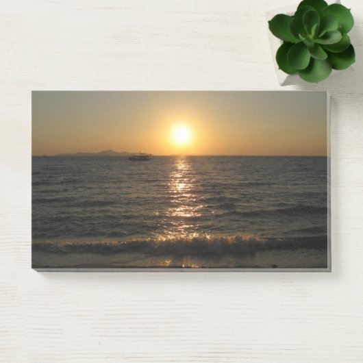 Naklua Beach Sunset ... Pattaya, Chonburi, Thailan Post-it® Notes (Kantoor)