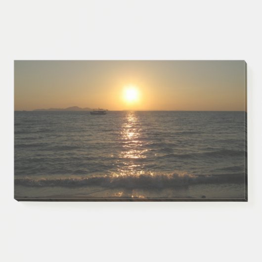 Naklua Beach Sunset ... Pattaya, Chonburi, Thailan Post-it® Notes (Voorkant)