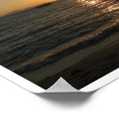 Naklua Beach Sunset ... Pattaya, Chonburi, Thailan Poster (Hoek)