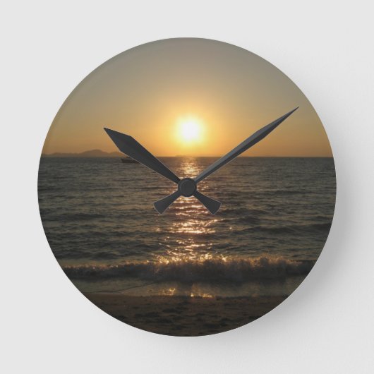 Naklua Beach Sunset ... Pattaya, Chonburi, Thailan Ronde Klok (Voorkant)