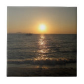 Naklua Beach Sunset ... Pattaya, Chonburi, Thailan Tegeltje (Voorkant)