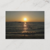 Naklua Beach Sunset ... Pattaya, Chonburi, Thailan Visitekaartje (Achterkant)