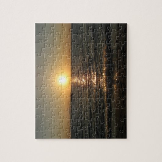 Naklua Beach Zonsondergang .. Pattaya, Chonburi, T Legpuzzel (Verticaal)