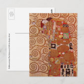 Nakoming door Gustav Klimt,  Art Nouveau Briefkaart (Voorkant / Achterkant)