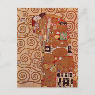 Nakoming door Gustav Klimt, Art Nouveau Briefkaart