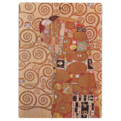 Nakoming door Gustav Klimt,  Art Nouveau Klembord (Achterkant)