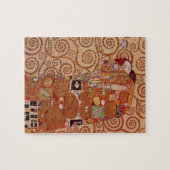 Nakoming door Gustav Klimt,  Art Nouveau Legpuzzel (Horizontaal)