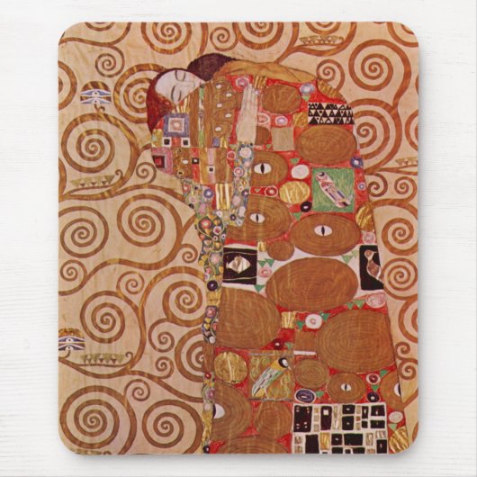 Nakoming door Gustav Klimt,  Art Nouveau Muismat (Voorkant)