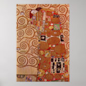 Nakoming door Gustav Klimt,  Art Nouveau Poster (Voorkant)