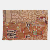 Nakoming door Gustav Klimt,  Art Nouveau Theedoek (Horizontaal)