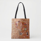 Nakoming door Gustav Klimt,  Art Nouveau Tote Bag (Voorkant)