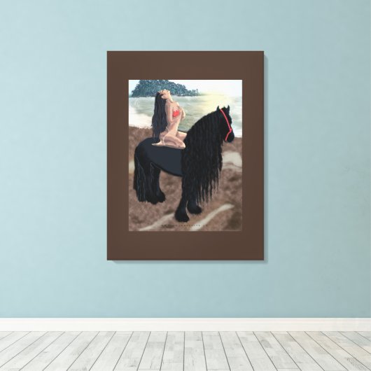 Nakoming — Verpakt canvas (Insitu (Houten vloer))