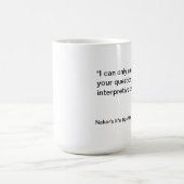 Nakor's leven is een tolkendansbal koffiemok (Center)