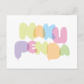 Naku penda - Ik hou van je in het Swahili Briefkaart (Voorkant)