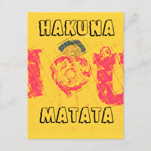 Nakupenda - I Love U Swahili Tekst Betekenis Kunst Briefkaart