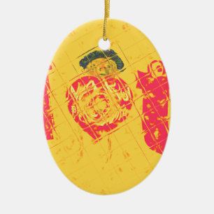 Nakupenda - I Love U Swahili Tekst Betekenis Kunst Keramisch Ornament