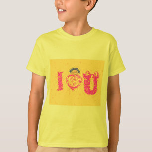 Nakupenda - Ik Hou van Jou Swahili Woord Tekst Bet T-shirt