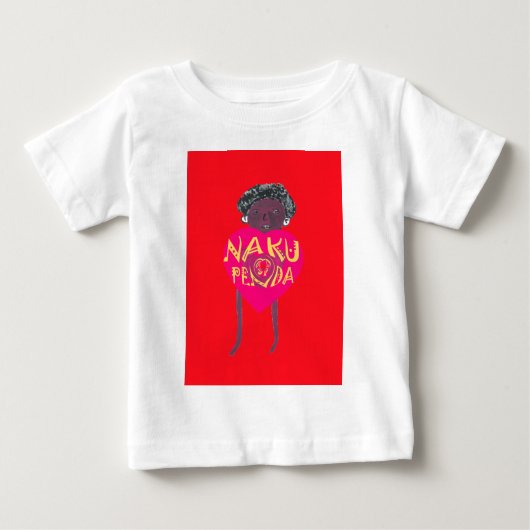 Nakupenda Love Art – Swahili Heart Design (Voorkant)