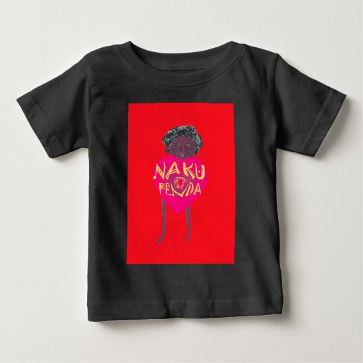 Nakupenda Love Art – Swahili Heart Design (Voorkant)