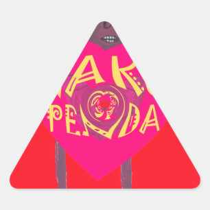 Nakupenda Love Art – Swahili Heart Design Sticker