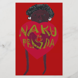Nakupenda Sana Art Print Swahili Design Briefpapier