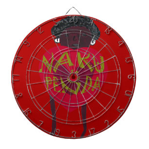Nakupenda Sana Art Print Swahili Design Dartbord