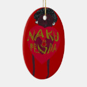 Nakupenda Sana Art Print Swahili Design Keramisch Ornament (Rechts)