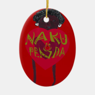 Nakupenda Sana Art Print Swahili Design Keramisch Ornament