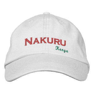 Nakuru - Kenia Geborduurde Baseballpet Pet