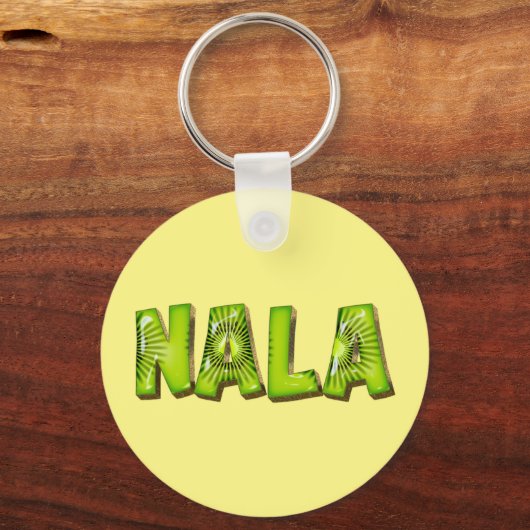 Nala Name Kiwi Design Schlüsselanhänger Sleutelhanger (Voorkant)