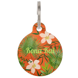 Nalani Hawaiian Tropical Garden Coral Limoen Huisdierpenning