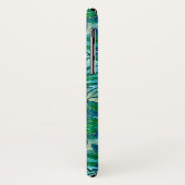 Nalani Hawaiian Tropische Garden Blauwgroen Case-Mate iPhone Case (Achterkant/links)