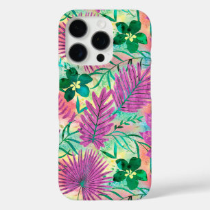 Nalani Hawaiian Tropische Garden Fuchsia iPhone 16 Pro Hoesje