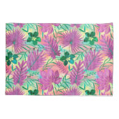 Nalani Hawaiian Tropische Garden Fuchsia Kussensloop (Achterkant)