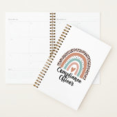 Nalevingsagent Rainbow Leopard Funny Gift Planner (Display)